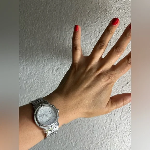 HERMÈS CLIPPER CHRONOGRAPH ladies watch CL1.310 - Picture 13 of 17